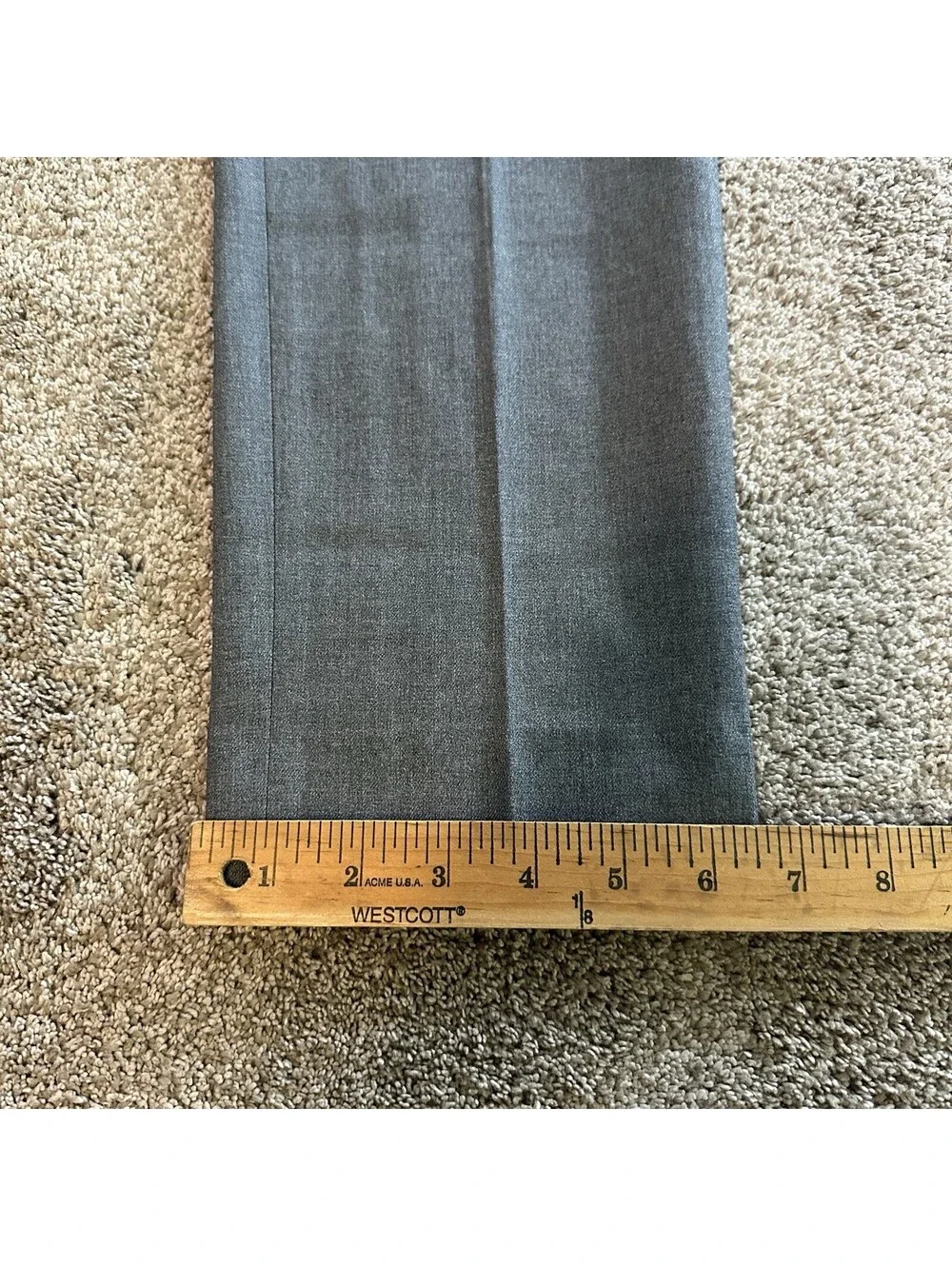 Banana Republic Tailored Fit Tapered Leg Pants Mens 30x30 Gray Dress New
